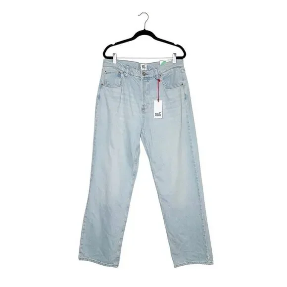 NWT BDG High Waisted Straight Leg Jeans Women's Size 33X32 - Picture 2 of 8